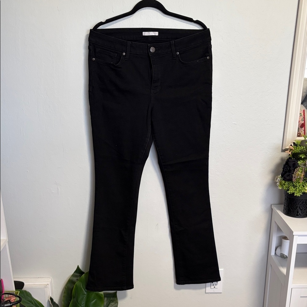 LC Lauren Conrad Women's Black Boot Cut Jeans